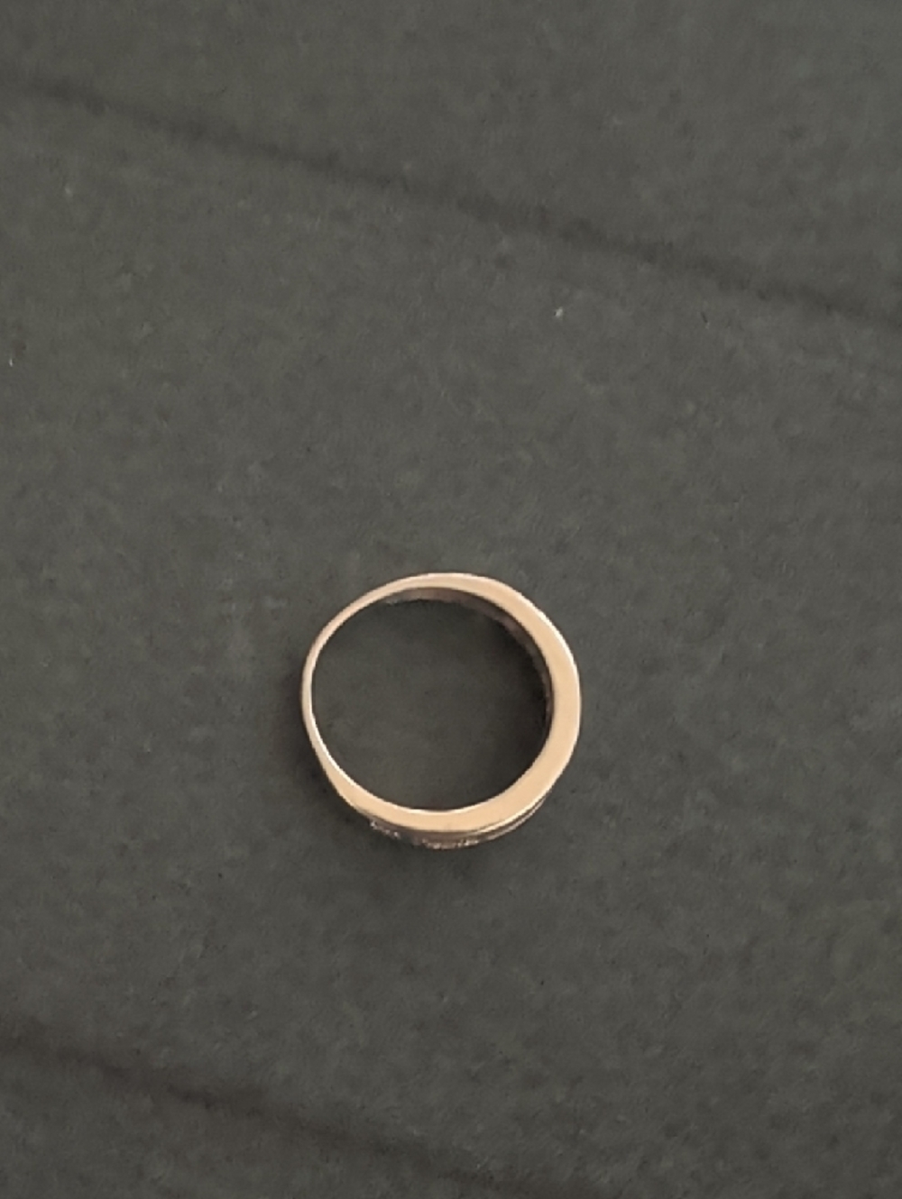 Classic Diamond Channel Band Ring in Yellow Gold - Picture 2 of 4